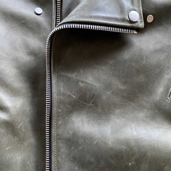 UNRAVEL PROJECT MOTO LEATHER JACKET - Picture 10 of 14